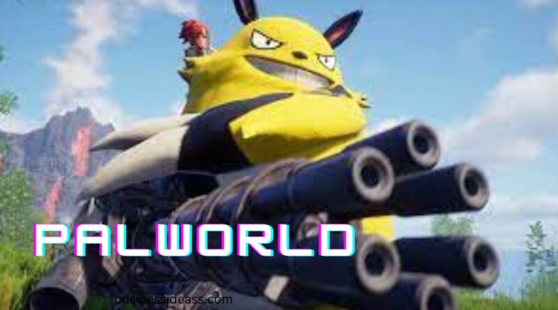 Palworld game Aka Pokemon with Guns